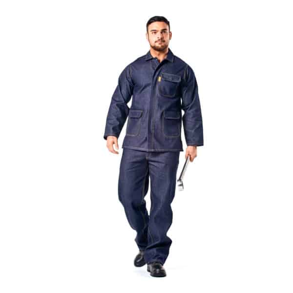 DENIM WORKSUIT
